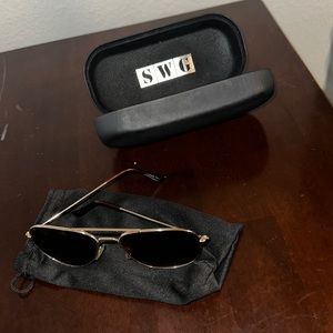 SWG Bronze Aviator sunglasses eyewear